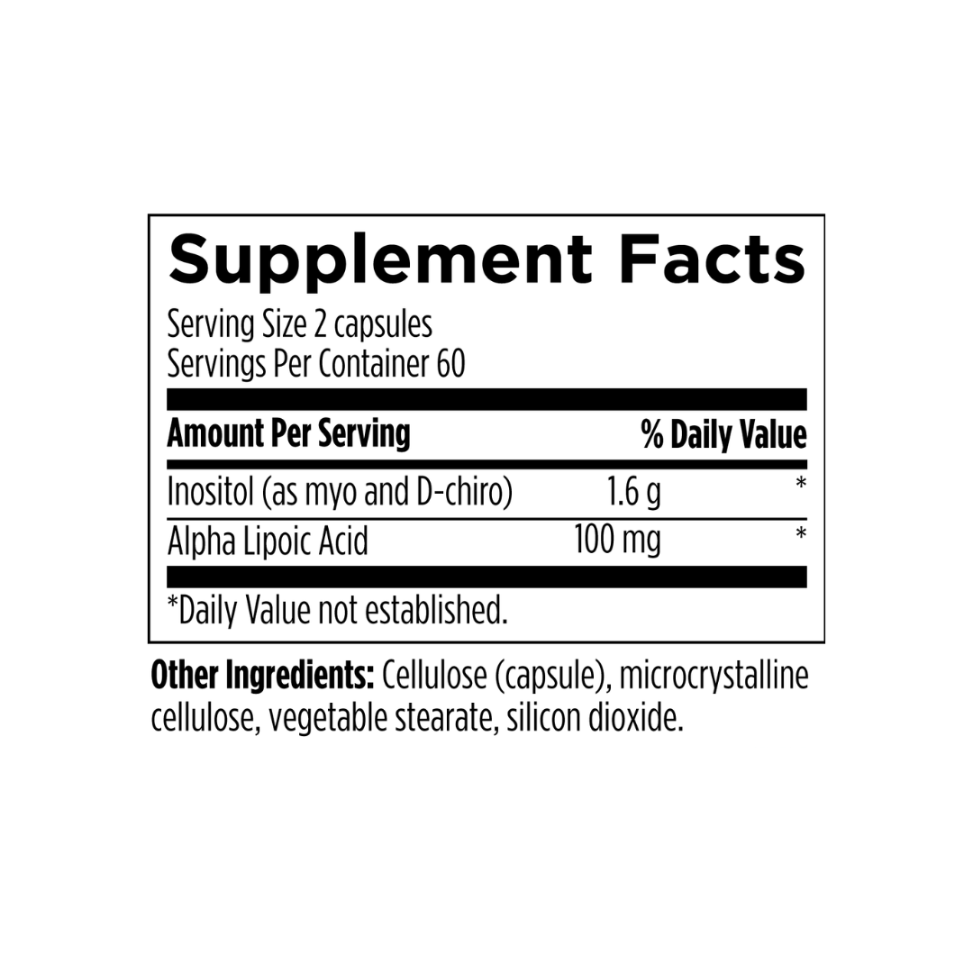 Inositol + Alpha Lipoic Acid